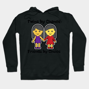 Kids Twins By Chance Friends Hoodie